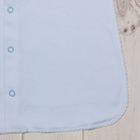 Комбинезон-мешок детский "нежность", рост 50 см, цвет голубой 37-528н_М - Фото 6
