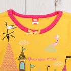 Пижама для девочки, рост 116 см, цвет жёлтый - Фото 2