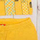 Пижама для девочки, рост 116 см, цвет жёлтый - Фото 6