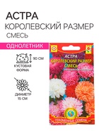 Семена Астра "Королевский размер", смесь, 0,1 г 2734007 - фото 15986038