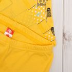 Пижама для девочки, рост 110 см, цвет жёлтый - Фото 7