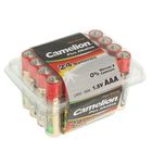 Батарейка алкалиновая Camelion Plus Alkaline, AAA, LR03-24BOX (LR03-PB24), 1.5В, набор 24 шт. - Фото 1