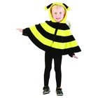 Карнавальная накидка с капюшоном "Пчелка, рост 80-92 см, 1-2 года - Фото 1