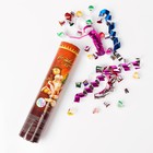 Хлопушка пневматическая поворотная «С Новым Годом», конфетти, фольга, 20 см - Фото 3