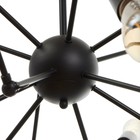 Люстра «Краб» E27 12×40 Вт черный 80×80×100 см BayerLux - Фото 7