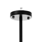 Люстра «Краб» E27 12×40 Вт черный 80×80×100 см BayerLux - Фото 9