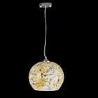 Светильник подвес "Аиша" E27 1х40Вт желт. 25х25х27 см - Фото 1