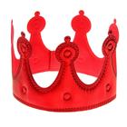 Корона «Принцесса», красная - фото 8351717