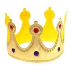 Корона «Королева», со стразами, цвет золотой - фото 291961887