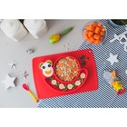 Ниблер «Жирафик», с силиконовой сеточкой, цвет жёлтый/красный - Фото 6