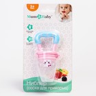 Ниблер «Самая милая», с силиконовой сеточкой, цвет розовый/голубой - Фото 2