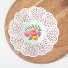 Ваза для хлеба и фруктов «Кубань. Сердце», 18×4.5 см, белый, рисунок МИКС - Фото 5