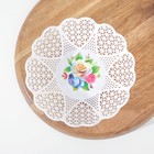 Ваза для хлеба и фруктов «Кубань. Сердце», 18×4.5 см, белый, рисунок МИКС - Фото 7