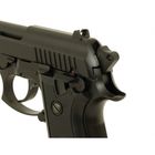 Пистолет пневматический GSG-92 (Beretta 92), к.4,5 мм, металл, блоубэк, черный, 95 м/с - Фото 4