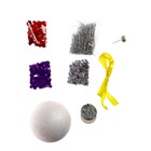 Новогодний ёлочный шар с пайетками №1 - Фото 5