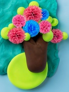 Бумага крепированная 50×200 см, в рулоне, 32 г/м², жёлтая - Фото 8