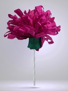 Бумага крепированная 50×200 см, в рулоне, 32 г/м², жёлтая - Фото 10