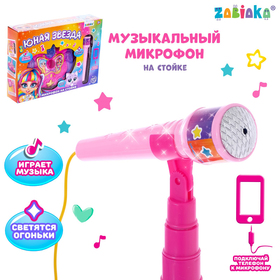 Микрофон на стойке «Юная звезда» 2478141