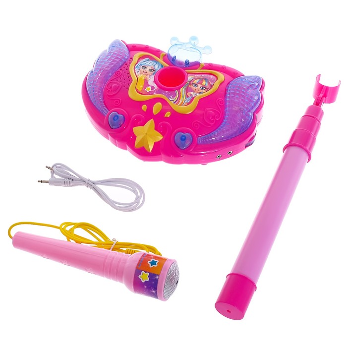 Микрофон на стойке «Юная звезда» 42255