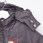 Куртка для мальчика "МИЛАНО" , рост 104, цвет мокрый асфальт 9 вида 140 - Фото 3