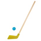 Шайба и клюшка хоккейная 80 см, МИКС - Фото 4