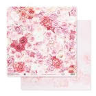 Бумага для скрапбукинга «Одеяло из роз», 30,5 х 30,5 см, 190 г/м² - Фото 2