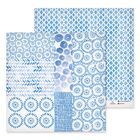 Бумага для скрапбукинга "Гжель", 30.5х30.5 см - Фото 1