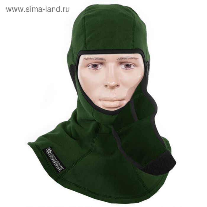 Подшлемник BALACLAVA FLEECE COLLAR Open Зеленый S-M - Фото 1