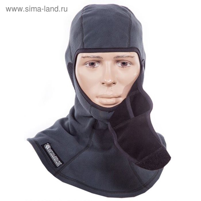 Подшлемник BALACLAVA FLEECE COLLAR Open Серый S-M - Фото 1