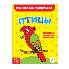 Раскраска «Птицы», 16 стр. 2656406