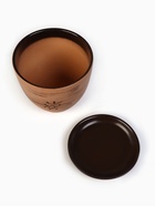 Горшок для цветов «Восток», керамический, с поддоном, 5 л, коричневый с иероглифом - Фото 4