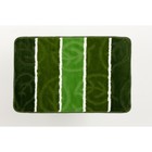 Коврик для ванной «Листопад», 50 х 80 см, цвет зелёный - фото 300746107