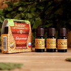 Набор эфирных масел «Здоровый банщик» (кедр, мята, сосна) - Фото 1