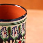 Кружка узбекская Риштанская Керамика «Узор», 500 мл, синяя - Фото 6