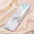 Столовые приборы для торта, нож и лопатка - Фото 5