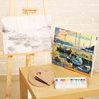 Набор для живописи масляными красками № 5 "Вечерняя гавань" - Фото 2