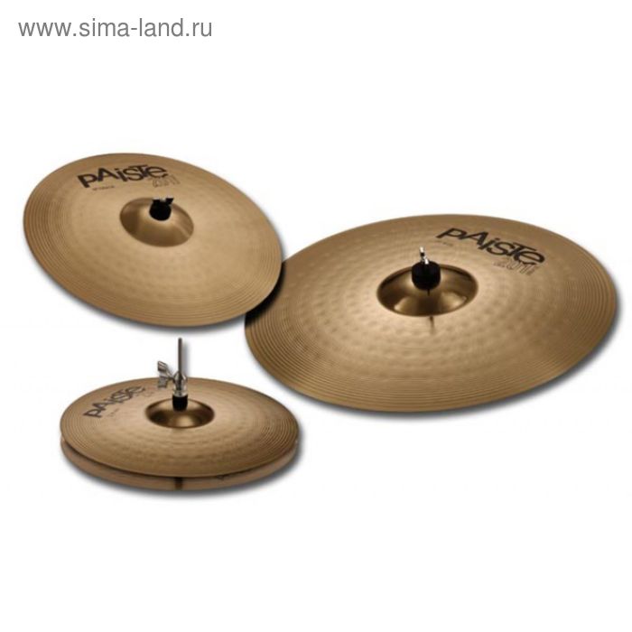 Комплект тарелок Paiste 000015USET 201 Bronze Universal Set (14"/16"/20") - Фото 1