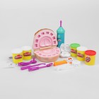 Набор теста для лепки «Стоматолог», 5 баночек по 60 г - Фото 6