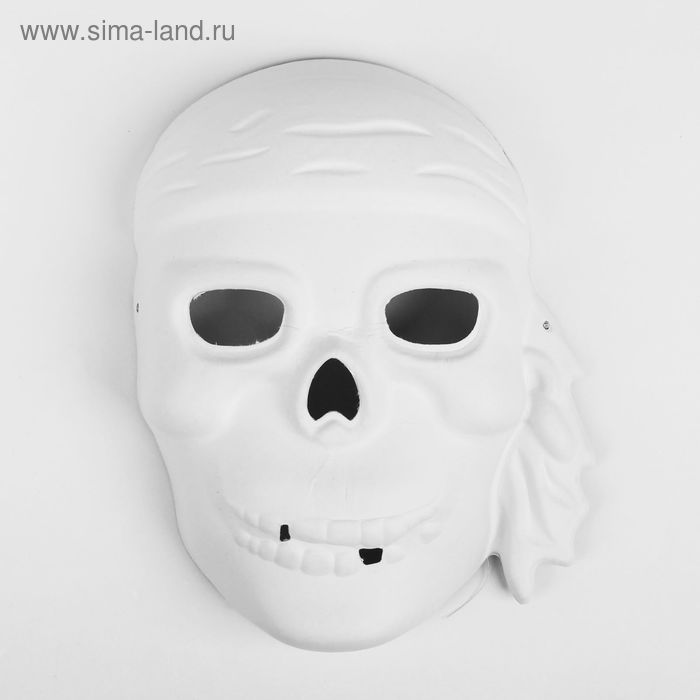 Основа для творчества и декорирования - маска на резинке «Пират» - Фото 1