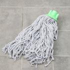 Насадка для швабры верёвочная, х/б, 150 гр, длина нити 26 см, цвет МИКС - Фото 1