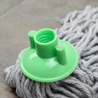 Насадка для швабры верёвочная, х/б, 150 гр, длина нити 26 см, цвет МИКС - Фото 2