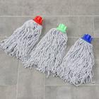 Насадка для швабры верёвочная, х/б, 150 гр, длина нити 26 см, цвет МИКС - Фото 4