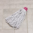 Насадка для швабры верёвочная, х/б, 150 гр, длина нити 26 см, цвет МИКС - Фото 6