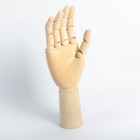 Модель деревянная художественная Манекен "Рука мужская правая" 31 см - Фото 1