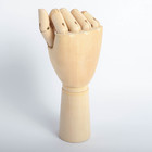 Модель деревянная художественная Манекен "Рука мужская правая" 31 см - Фото 3