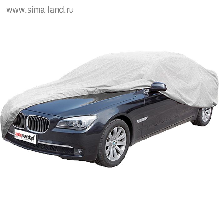

Чехол-тент автомобильный, Sedan 533х178х119 см (XL), серебряный