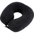 Подушка автомобильная, для шеи, "Делюкс", чёрная, с микро-шариками из полиэтилена - фото 301765984