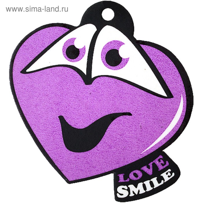 Ароматизатор воздуха "Love Smile", подвесной, парфюм - Фото 1