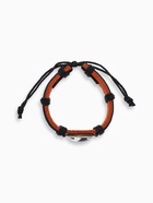 Браслет кожа «Новый день» инь-ян, чёрно-коричневый, 6 см - Фото 2