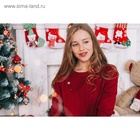 Булавка новогодняя «Снежинка», бусина, 7 см, белая в серебре - Фото 5